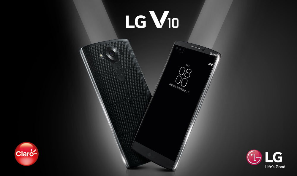 LG y Claro presentan el nuevo LG V10 - Experiencias LG